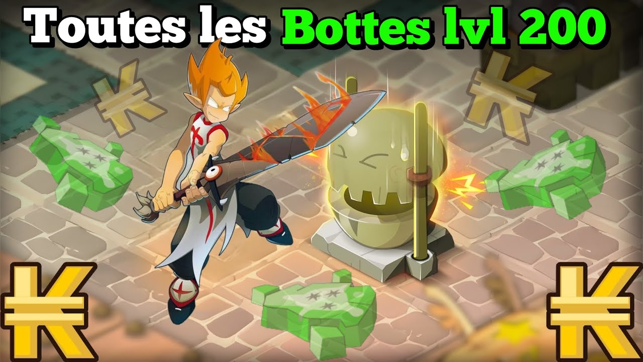 DETRUIRE toutes les BOTTES level 200 du jeu ! (DOFUS Touch 2025)