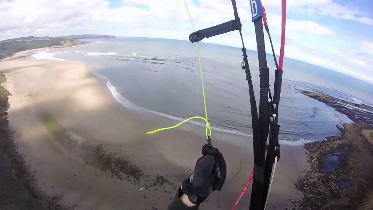 Paragliding Cayton Bay, August 2020 *full flight*