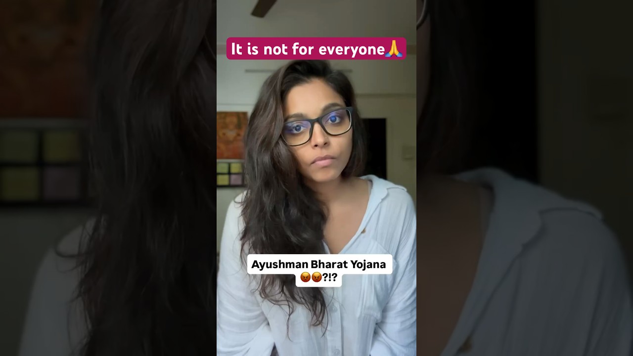 Ayushman Bharat PMJAY is not for everyone #pmjay