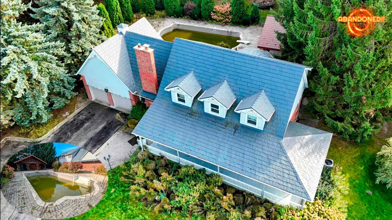 They Must Have Been Paid A Lot To Leave This Beautiful House! Developer Leaves It Sitting Abandoned!