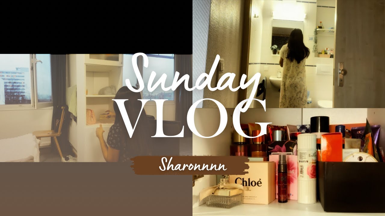 My relaxed sunday Routine 🪻🌛