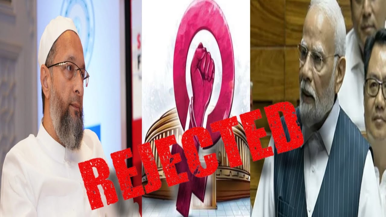 No quota for Muslim and OBC women: Owaisi against women's reservation bill