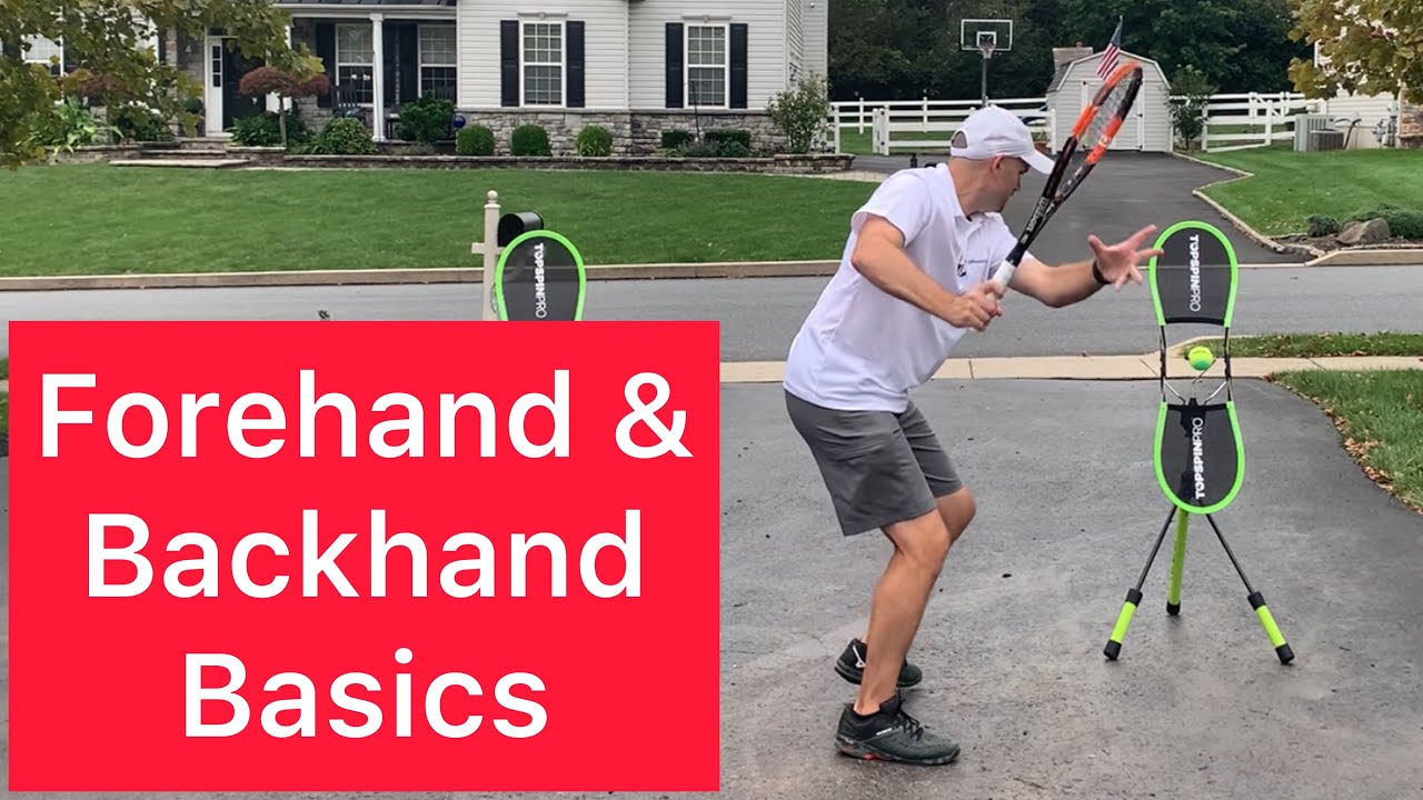 Forehand And Backhand Basics (Tennis Technique Lesson)