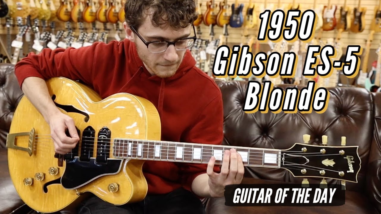 Original 1950 Gibson ES-5 Blonde | Guitar of the Day