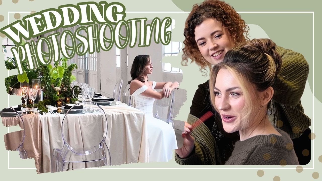 WEDDING PHOTOSHOOTING | Hair & Make-up Artist VLOG🌿