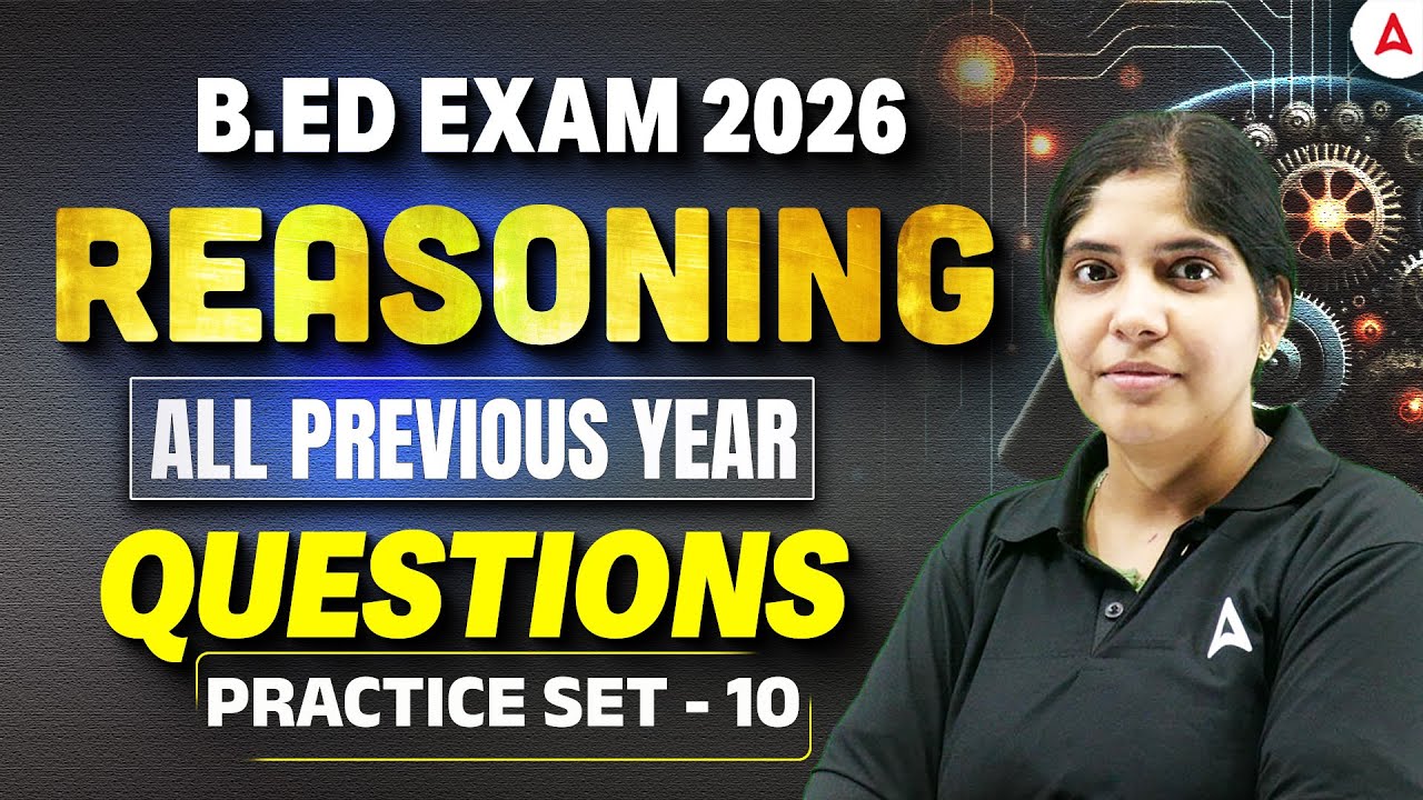 Odisha B.ed Entrance Exam 2026 Preparation | B.ed Reasoning Previous Year Questions | by Gayatri Mam