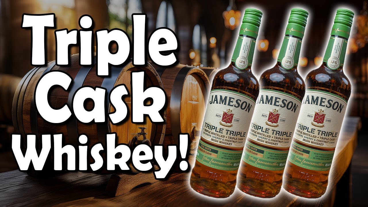 Let's Drink!  Jameson Whiskey Aged in THREE Casks!