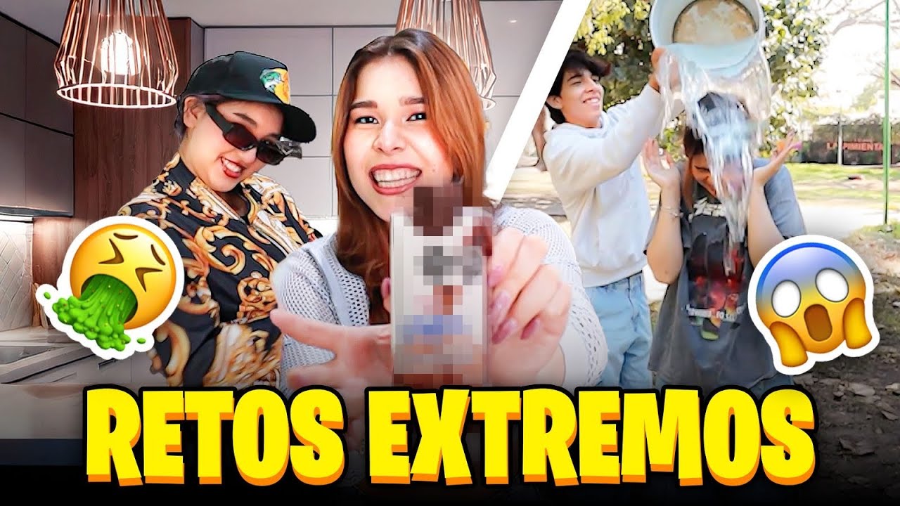 RETOS EXTREMOS CON GIBBY Y LEO!!😭