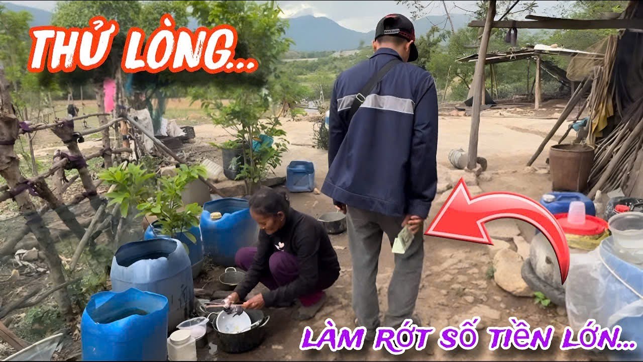 THỬ LÒNG người đồng bào RAGLAI... làm rớt SỐ TIỀN lớn...và CÁI KẾT không ngờ../552