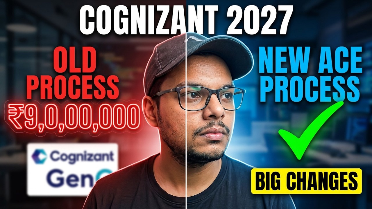 Cognizant ACE Hiring 2027 | Cognizant Hiring 2027 | Cognizant Hiring Process Completely Changed