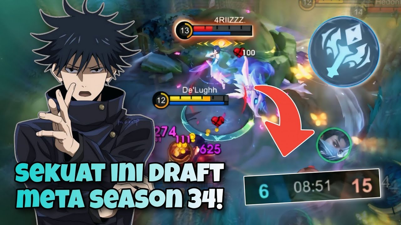 COMEBACK! BEGINI GAMEPLAY JULIAN GW KETIKA MELAWAN HERO FULL META SEASON 34 - TOP GLOBAL JULIAN
