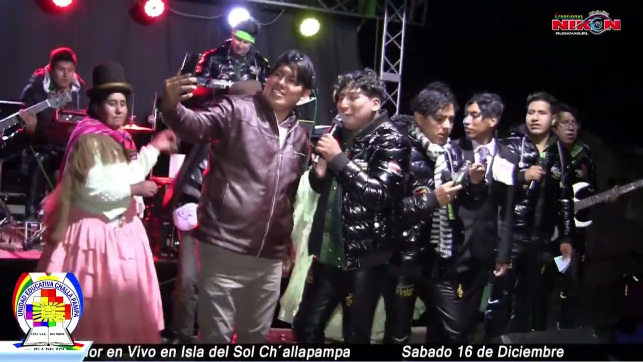 Roberto y su Grupo los fieles x Amor en Isla del Sol Ch´allapampa Diciembre del 2023