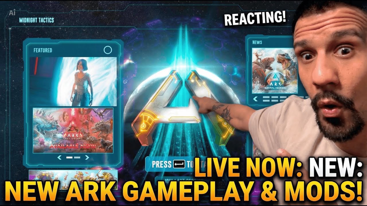 🔴LIVE - Ark: Survival Ascended Day 5 | I THINK IM A ARKAHOLIC | FULL SCREEN
