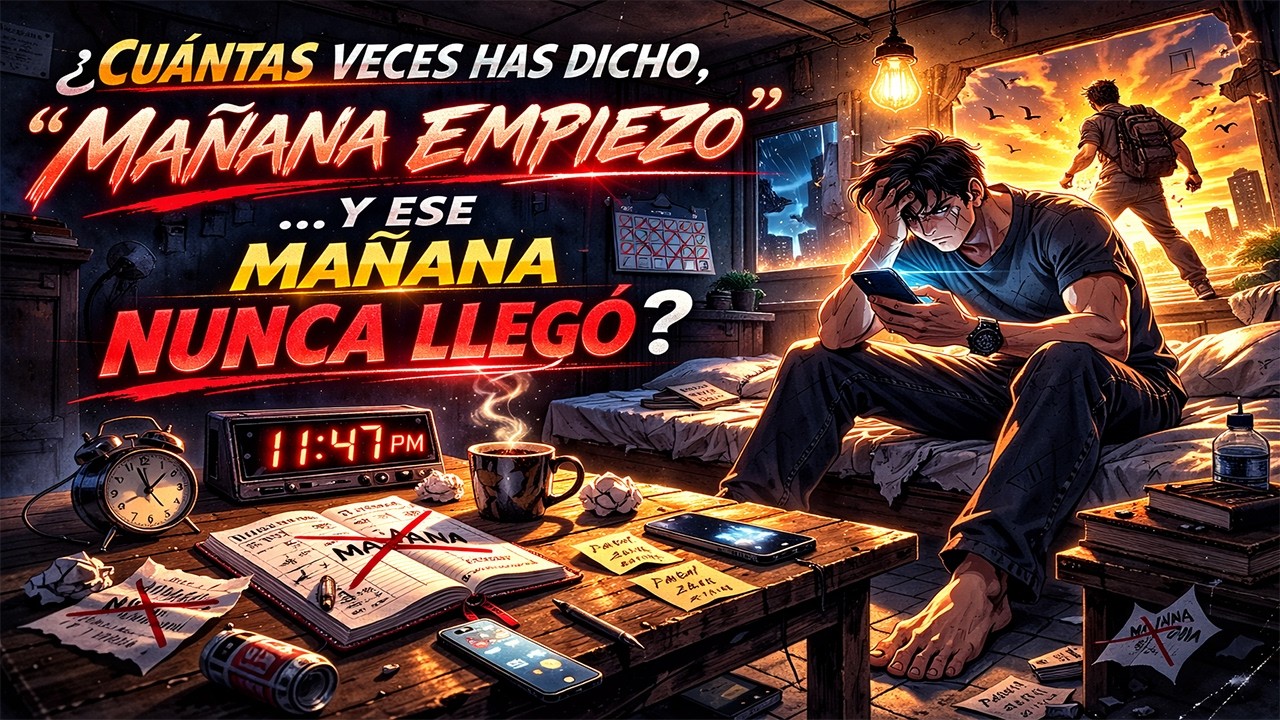 ¿Cuántas veces has dicho, “Mañana empiezo”… y ese mañana nunca llegó?