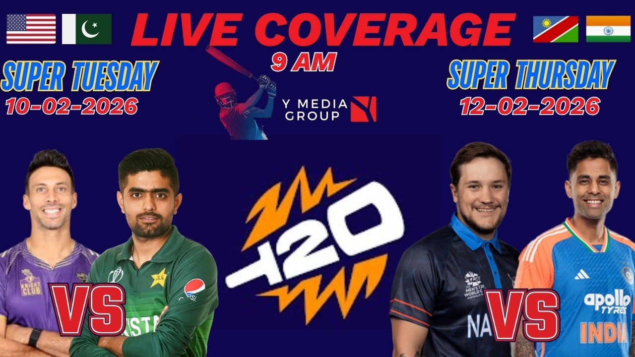 GET ALL CRICKET UPDATES ON SUPER TUESDAY AND SUPER THURSDAY ONLY ON CHANNEL Y AND RADIO Y 105 9 FM