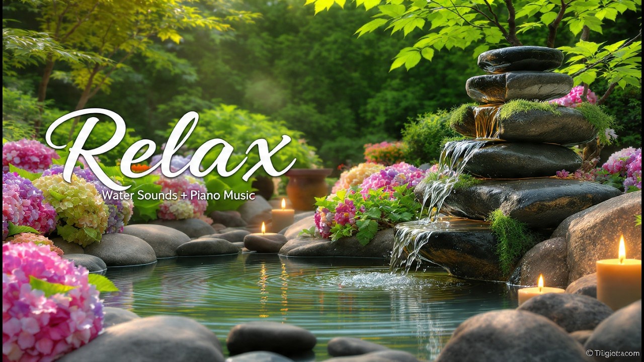 Cozy Rainy Night with Piano | Relax, Study, Sleep
