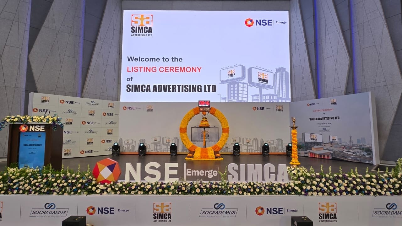Listing ceremony of Simca Advertising Limited