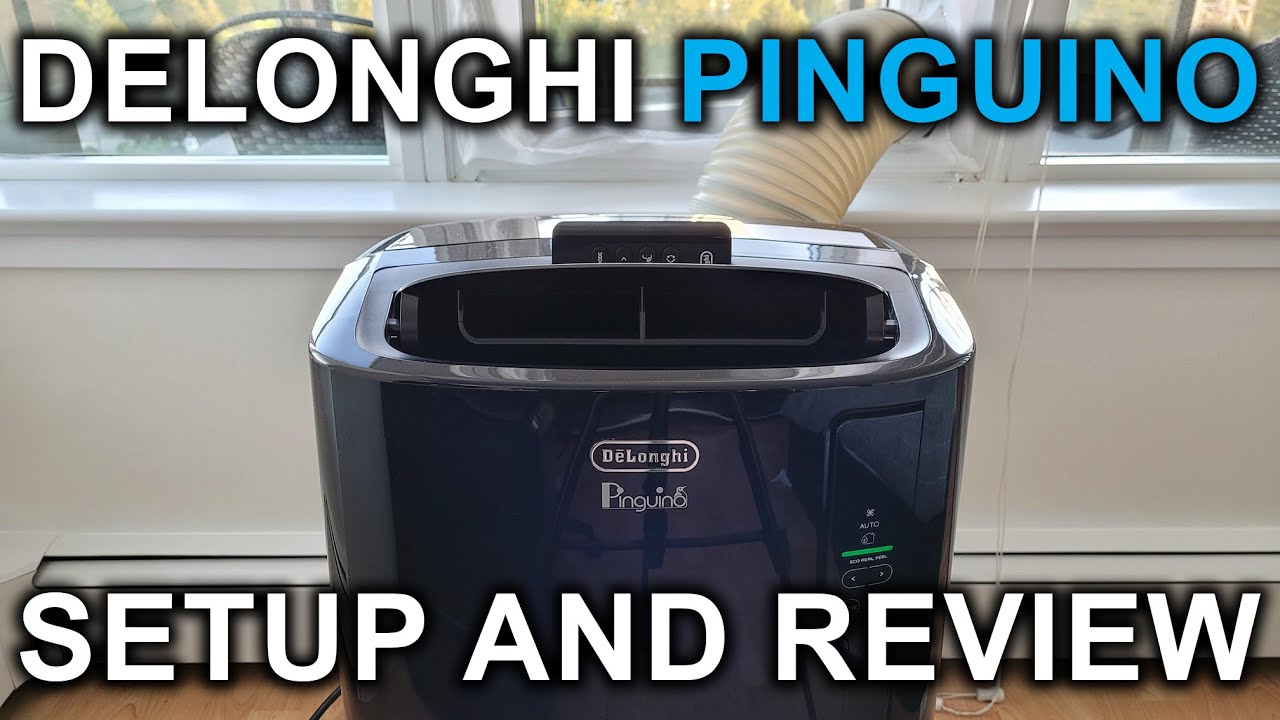 Портативный кондиционер DeLonghi Pinguino 14000 BTU — настройка и подробный обзор!