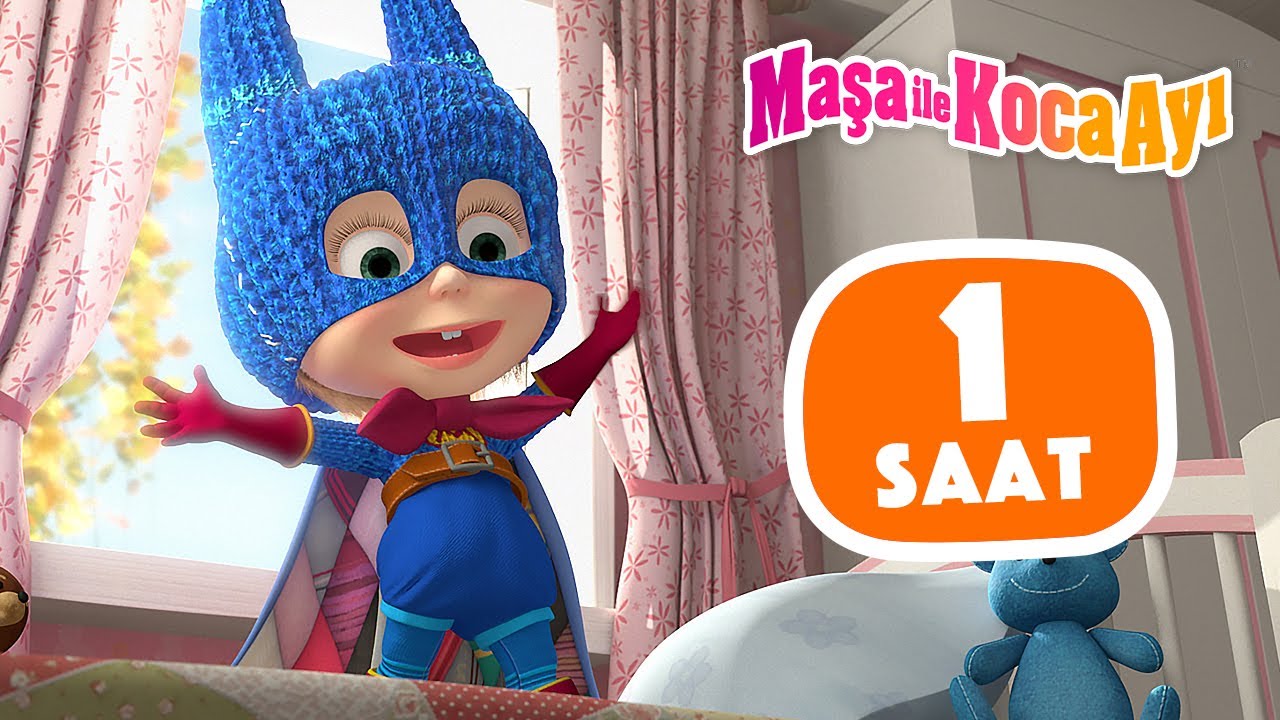 Maşa İle Koca Ayı - 📓 Cesur kızın günlüğü ⚔💪 1 saat ⏰ Çizgi Film Koleksiyonu
