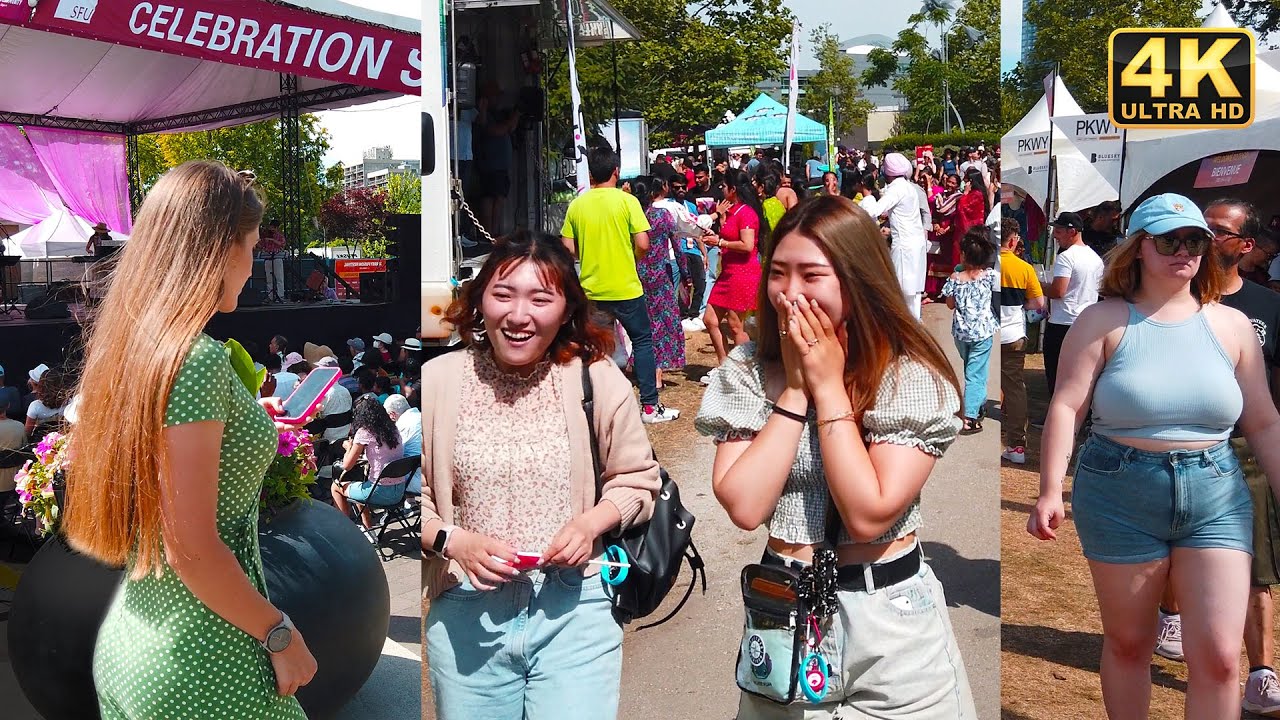 Surrey Fusion Festival in Great Vancouver, Canada - 4K Virtual Walking Tour Travel Guide