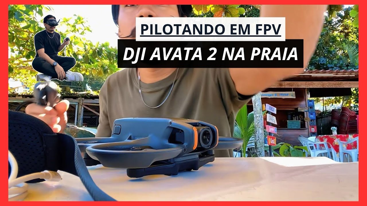 VOANDO COM O AVATA 2 NA PRAIA DE TARITUBA | RIO DE JANEIRO