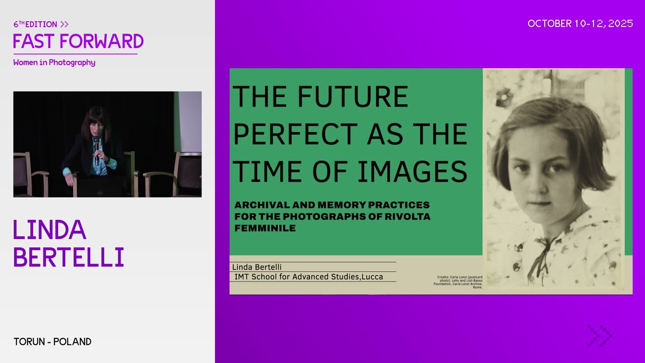 Linda Bertelli: The future perfect as the time of images (Rivolta.Femminile)