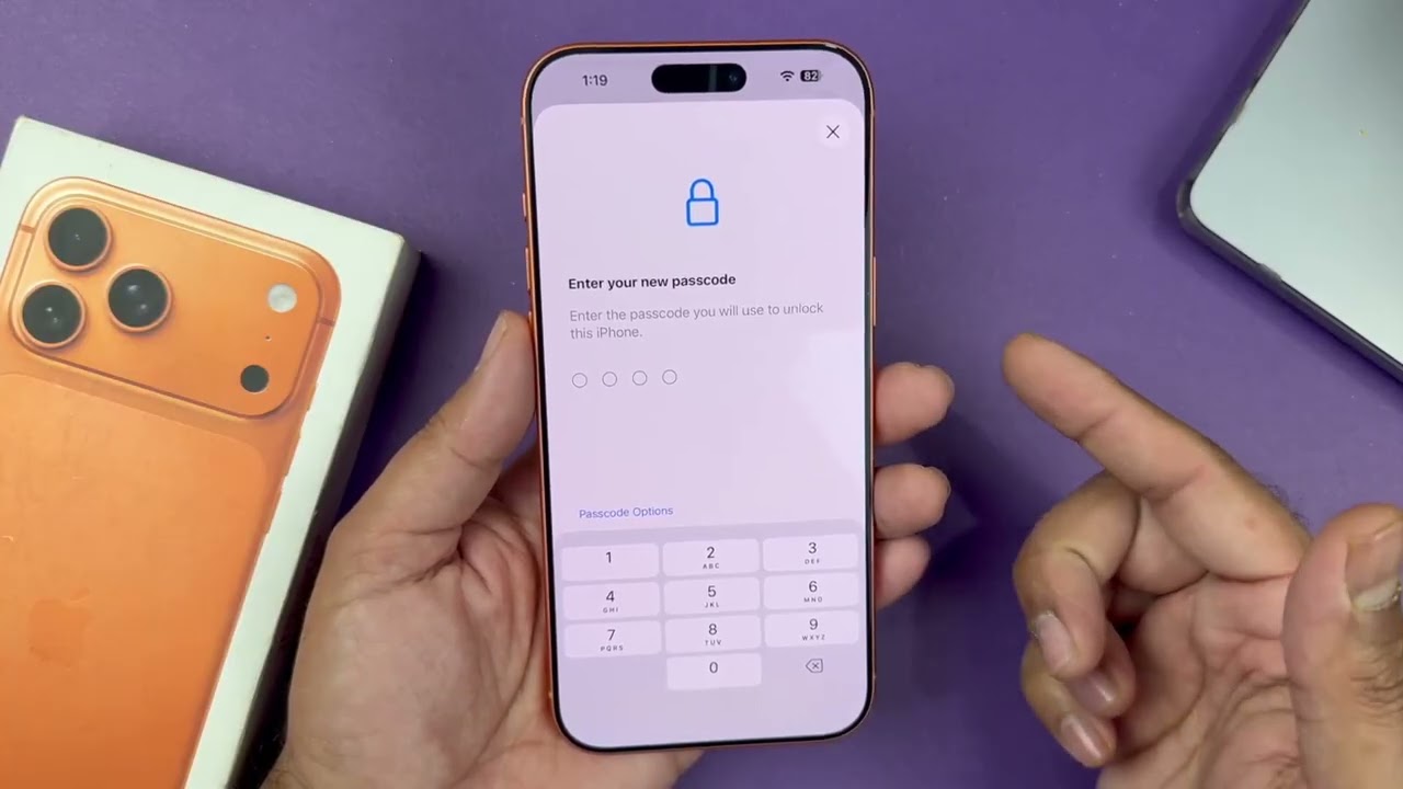 Setting Up Your Passcode on iPhone 17 Pro Max (iOS 26 Tutorial)