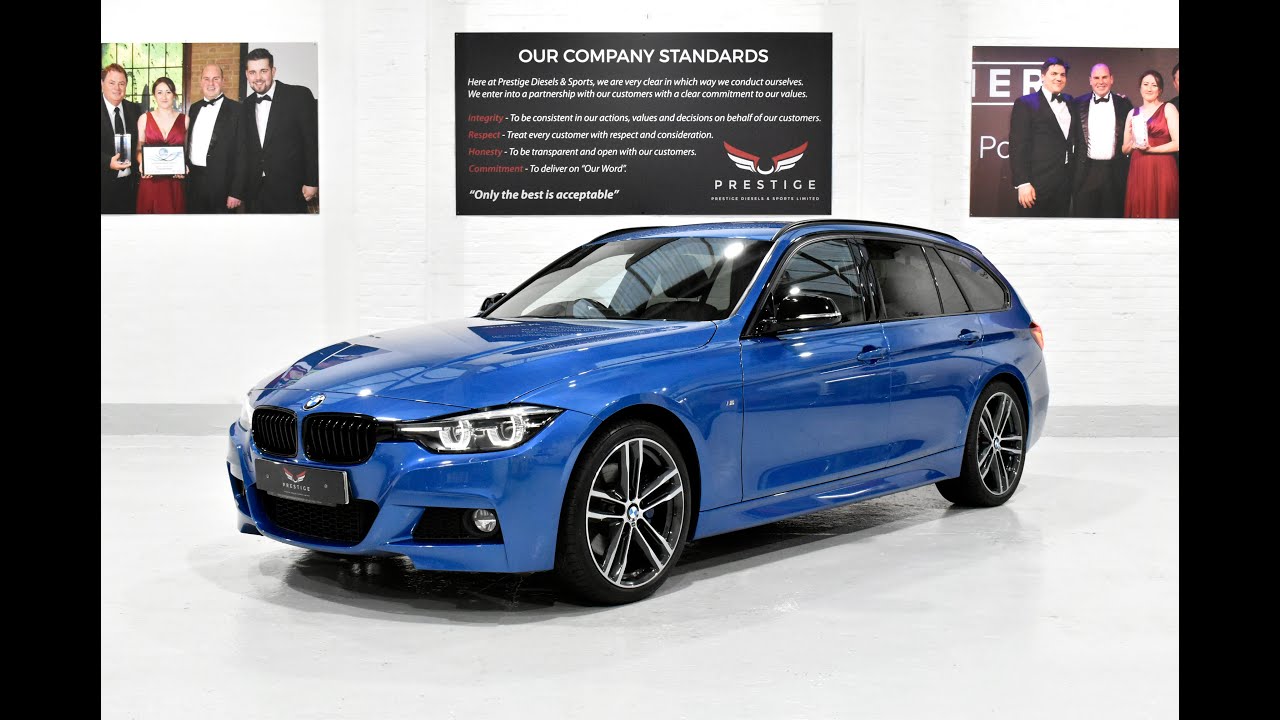 BMW 320d M Sport Touring Auto Heads Up Display Professional Media 4K Video