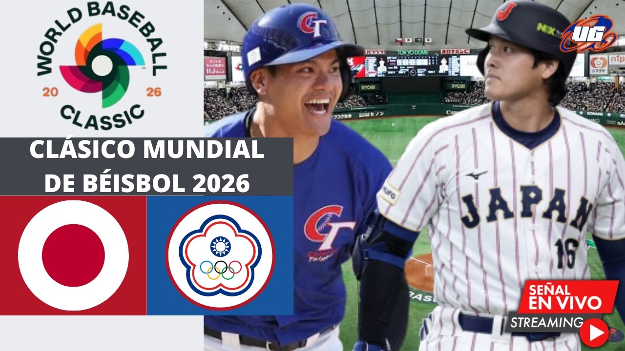 🔴 EN VIVO: JAPON VS CHINA TAIPEI ⚾​ CLÁSICO MUNDIAL DE BEISBOL 2026