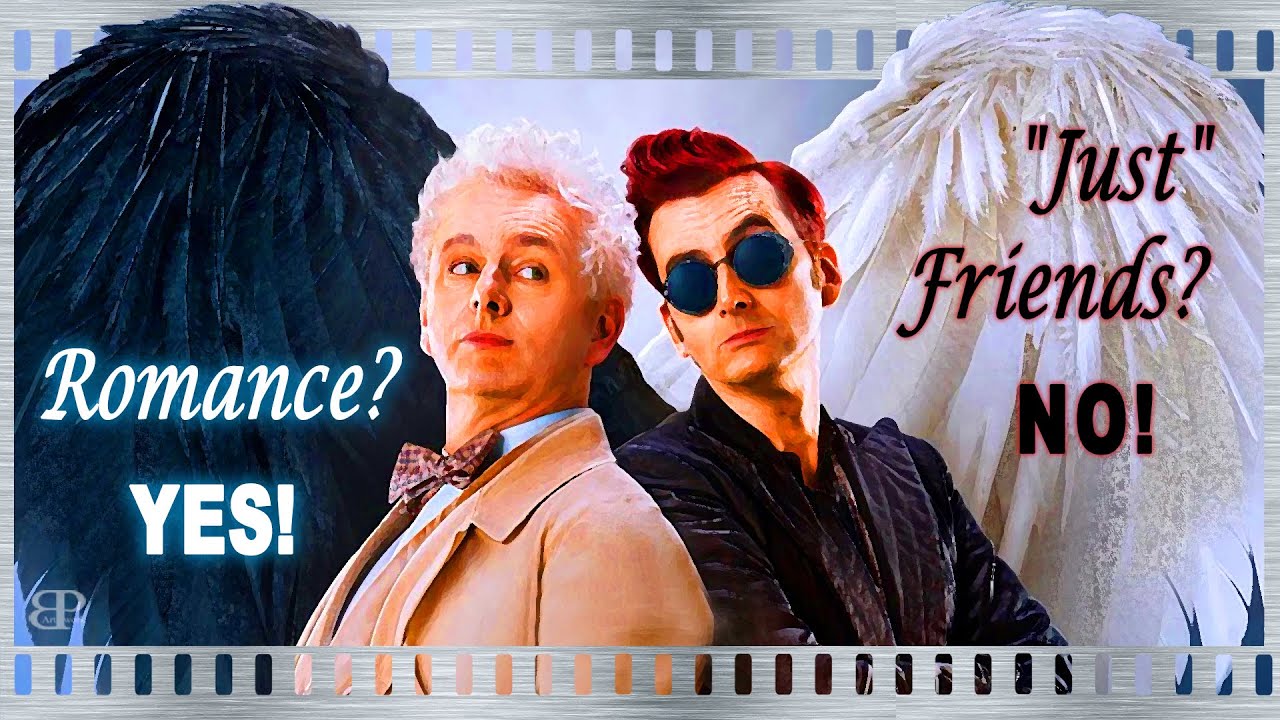 What Is GOOD OMENS? | The (Love) Story of Crowley and Aziraphale | video edit with art images