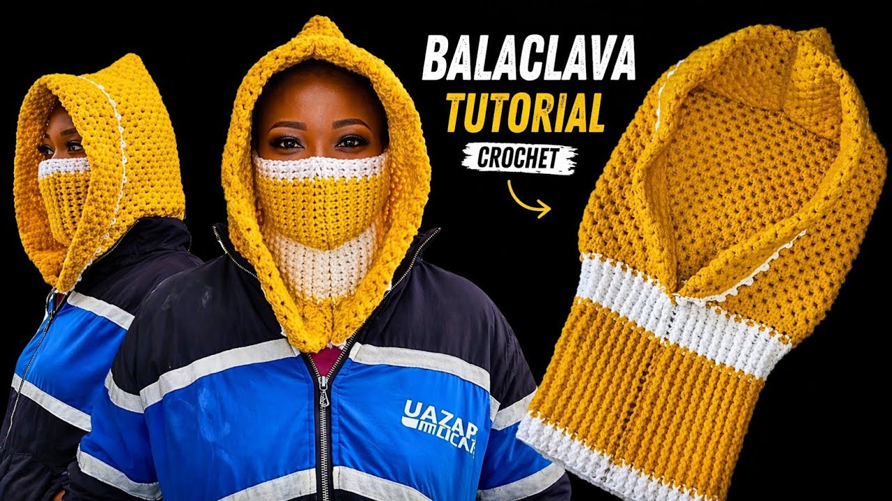 How to Crochet a Balaclava  (Beginners Friendly)