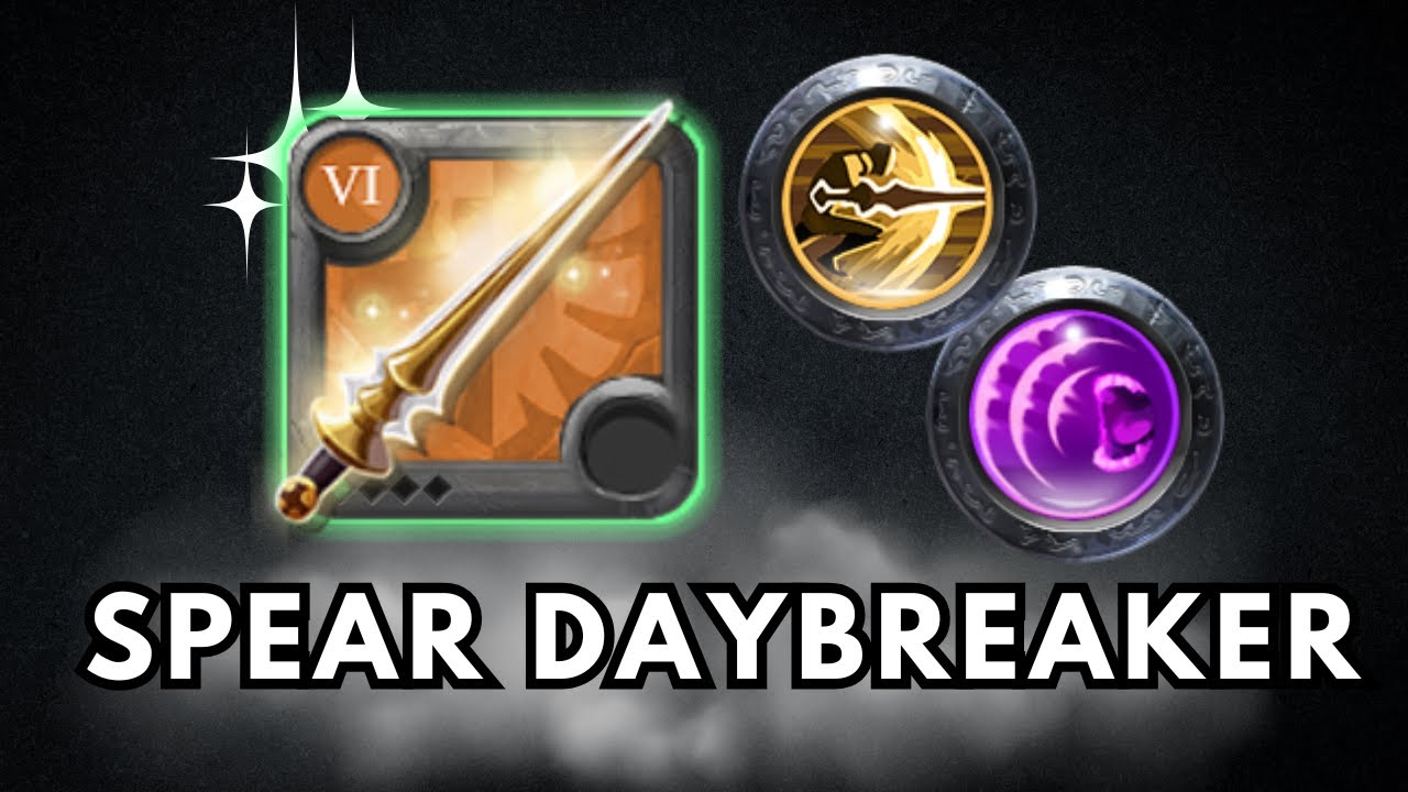 Spear Daybreaker PVP Open World & The Mist - Albion Online