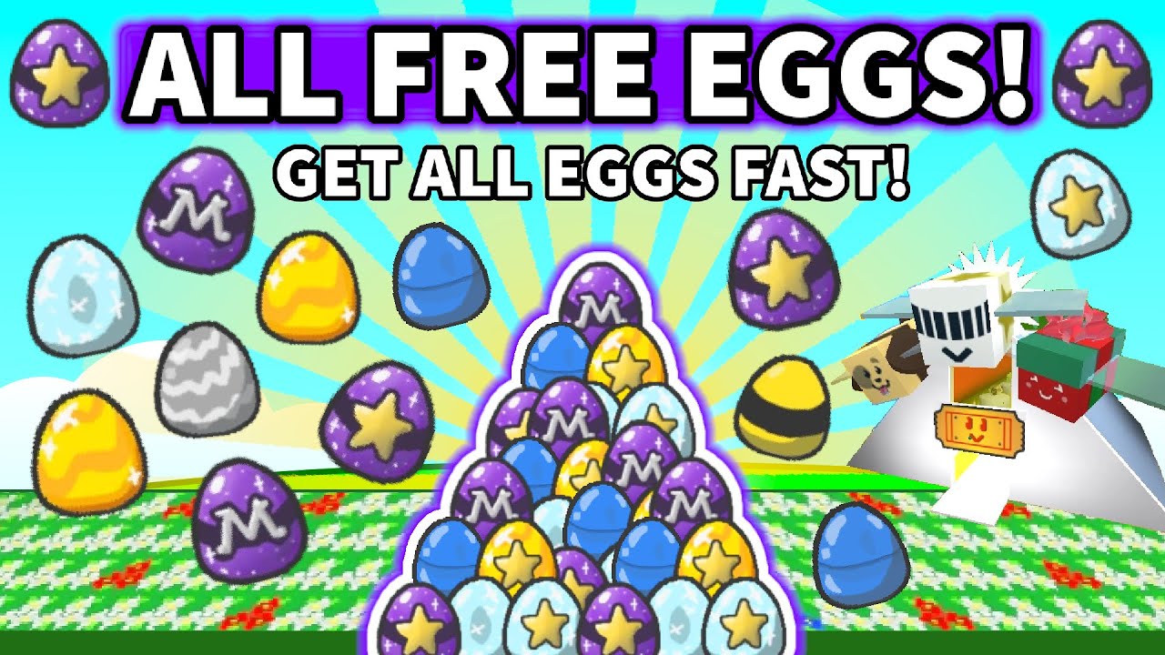 🥚[Retro Update!] How to Get All Eggs Fast in Bee Swarm Simulator 2024!