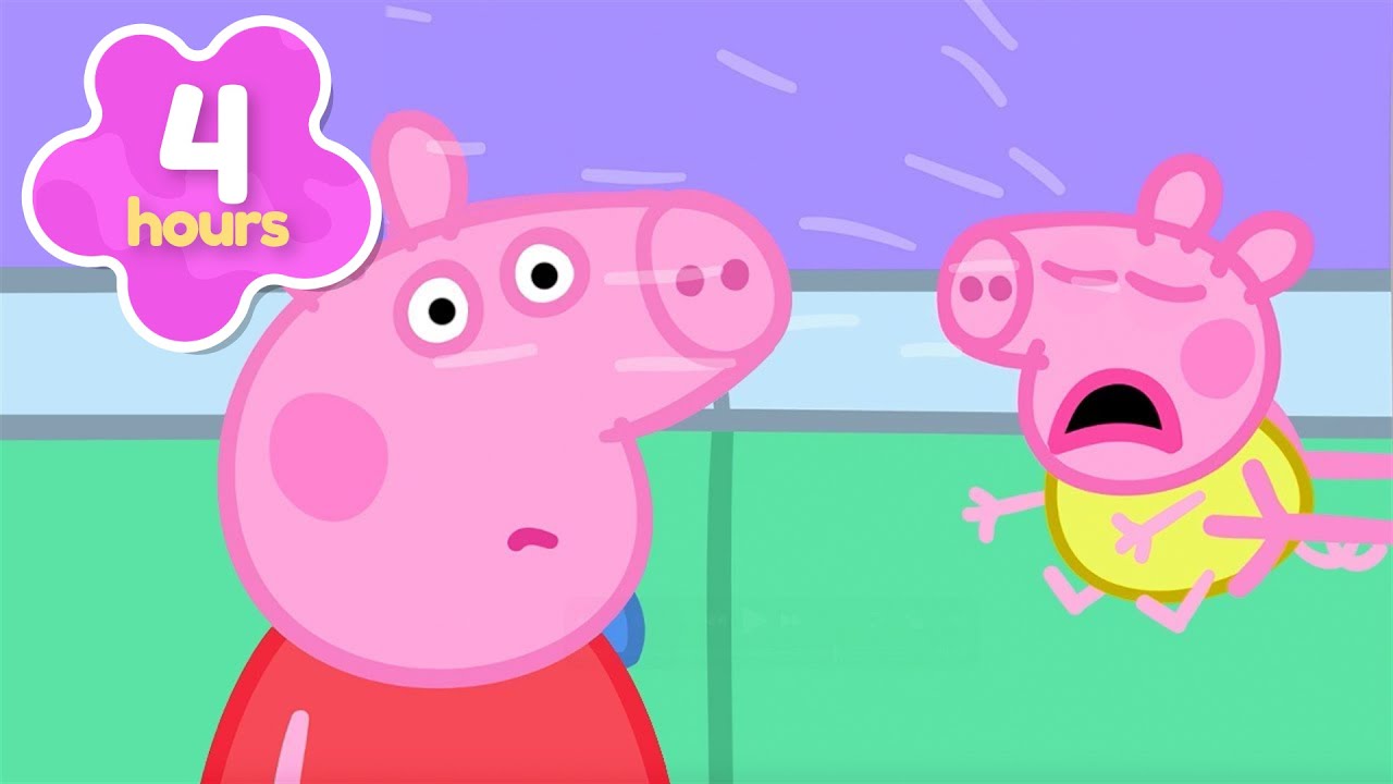 Peppa Learns About Babies 🍼 Getting Ready to Be Evie's Big Sister 💛 | Peppa Pig Episodes | 4 Hours