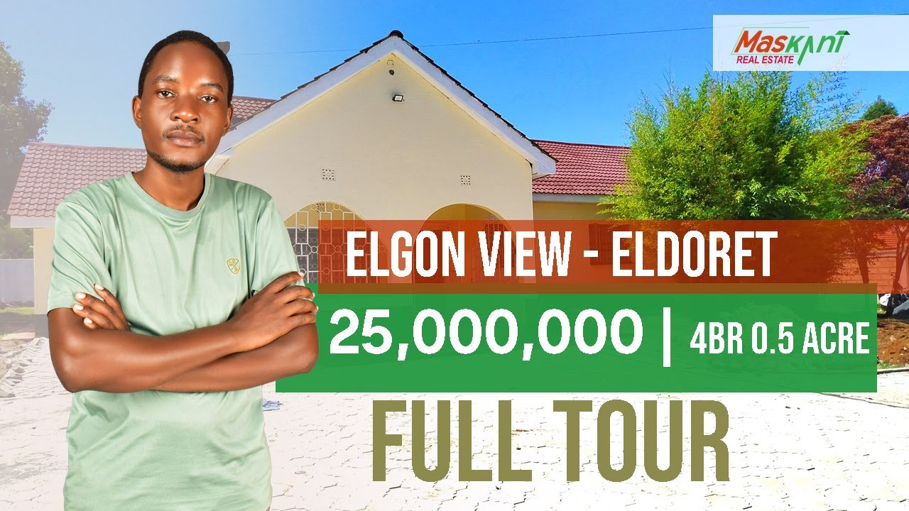 A classic 4 Bedroom in Elgon View Eldoret | 25M