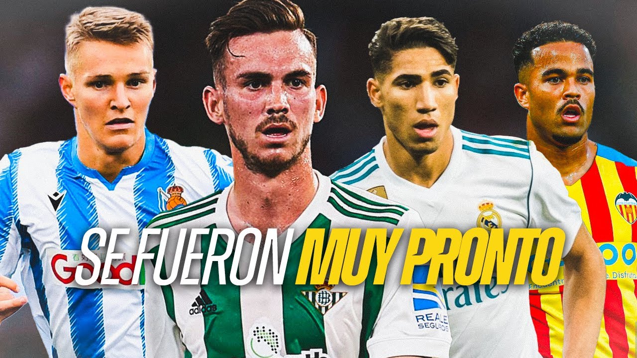 JUGADORES QUE SE FUERON DEMASIADO PRONTO DE LALIGA