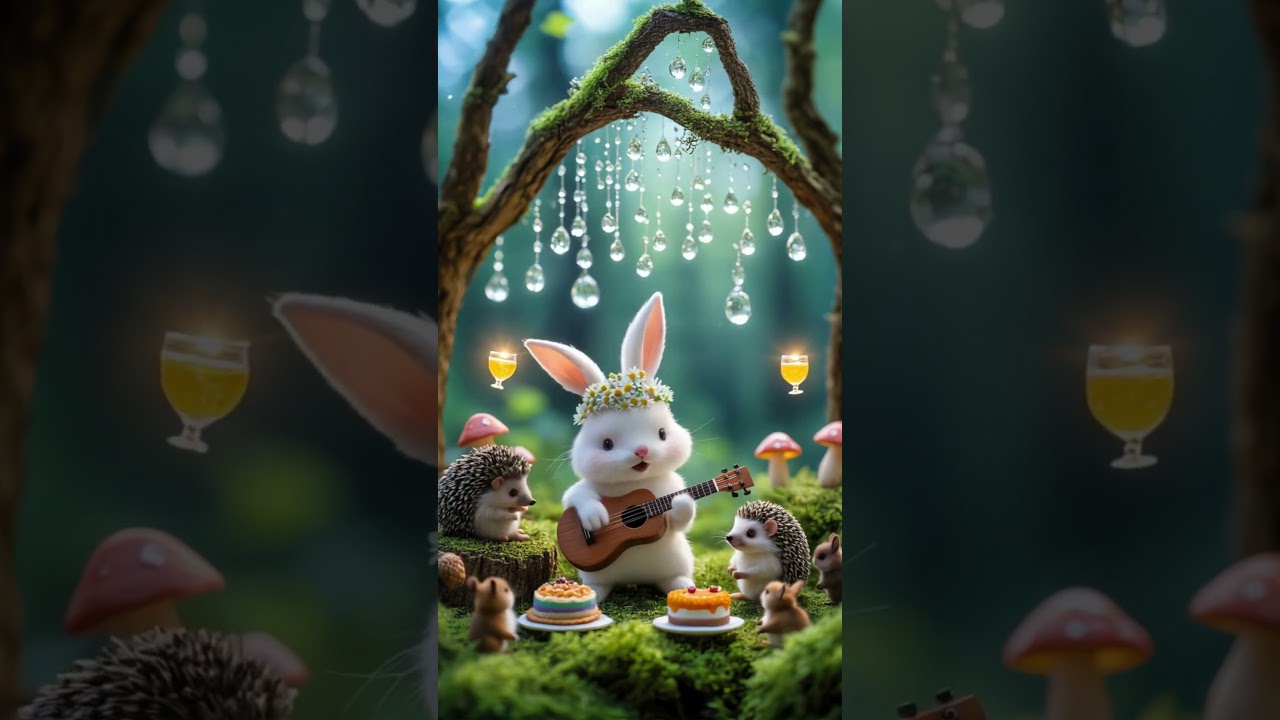 I'm Just a Cute Little Bunny Singing for You