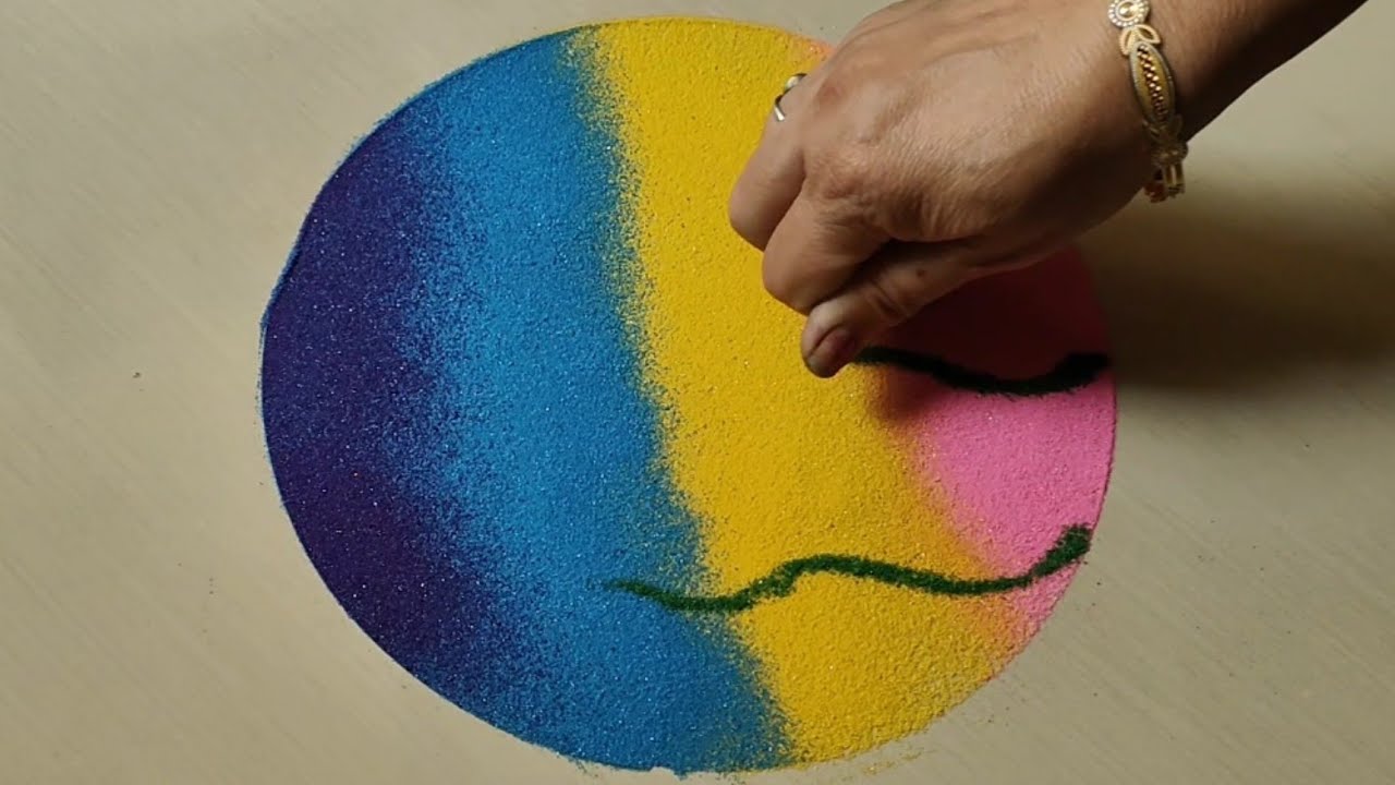 सहज सोपे रांगोळी डिझाईन Very easy rangoli design for everyday |Simple rangoli design |
