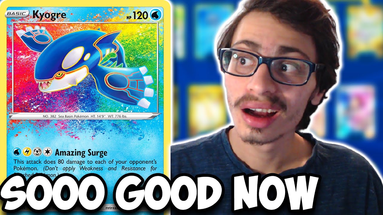 Rotation & Evolving Skies Makes Amazing Kyogre SO GOOD Now! PTCGO