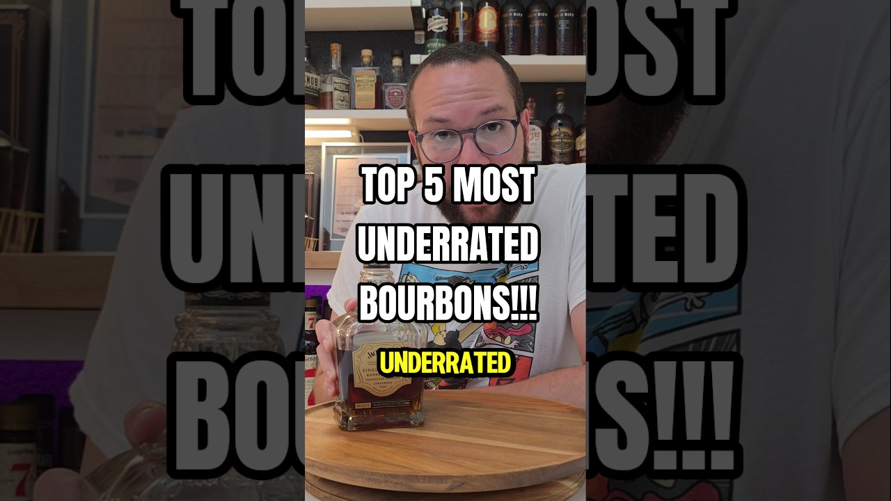 ТОП-5 САМЫХ НЕДООЦЕНЕННЫХ БУРБОНОВ!!!#bourbonwhiskey #bourbon #whisky #whiskeytube