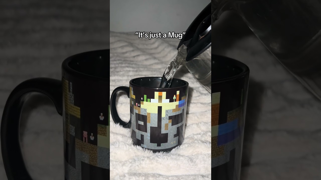 Minecraft Heat Changing Mug 🥹✨