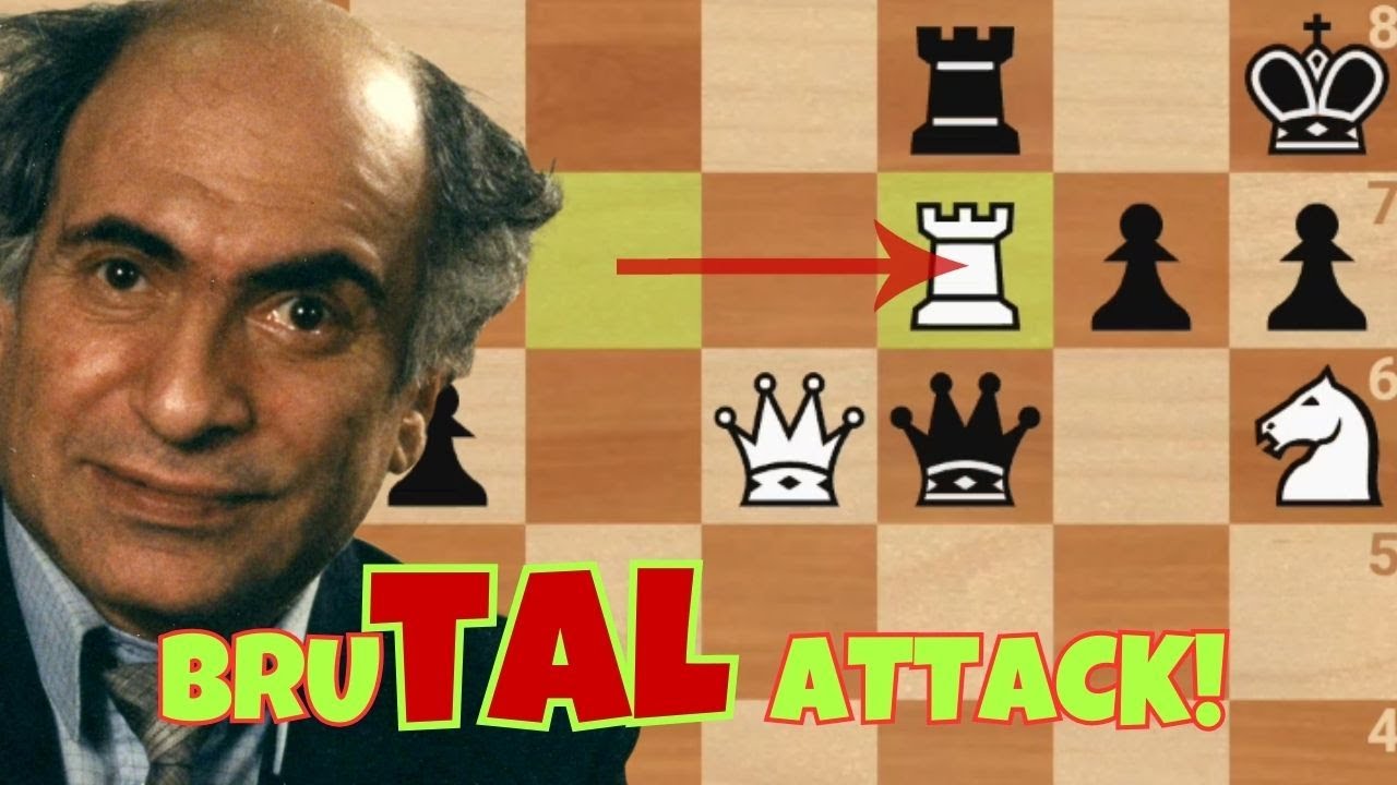 Brutal Attack! Mikhail Tal Vs. Zwaigzne, 1952