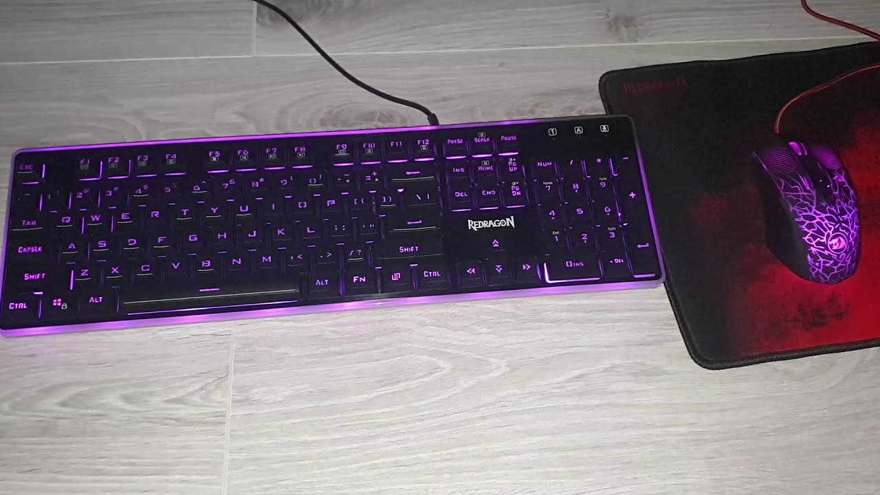 Redragon S107 PC Gaming Keyboard and Mouse Combo ⌨🖱 - Aliexpress