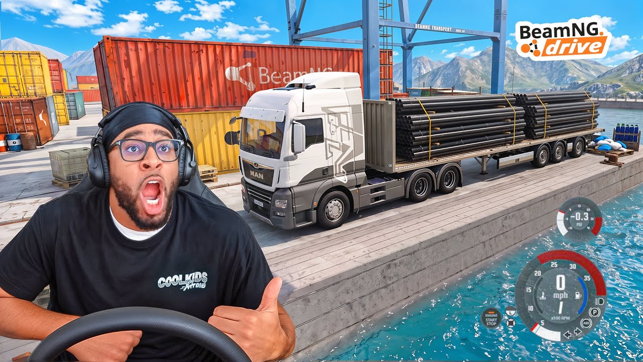ПРЕВРАЩАЕМ BEAMNG.DRIVE В EURO TRUCK С ОБНОВЛЕНИЕМ .40!!!