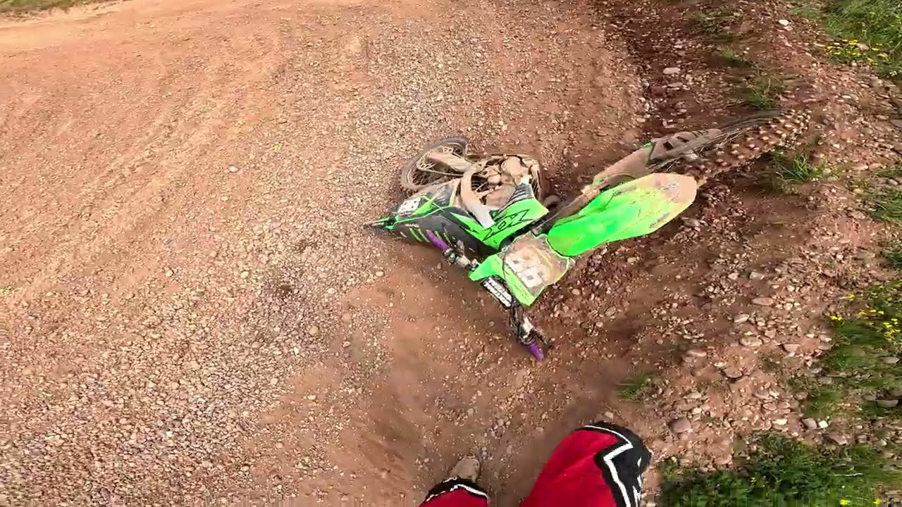 Stiper’s hill / POLESWORTH MX Practice day- 01/06/2025 - KXF450 2023 X2 CRASHES!!!