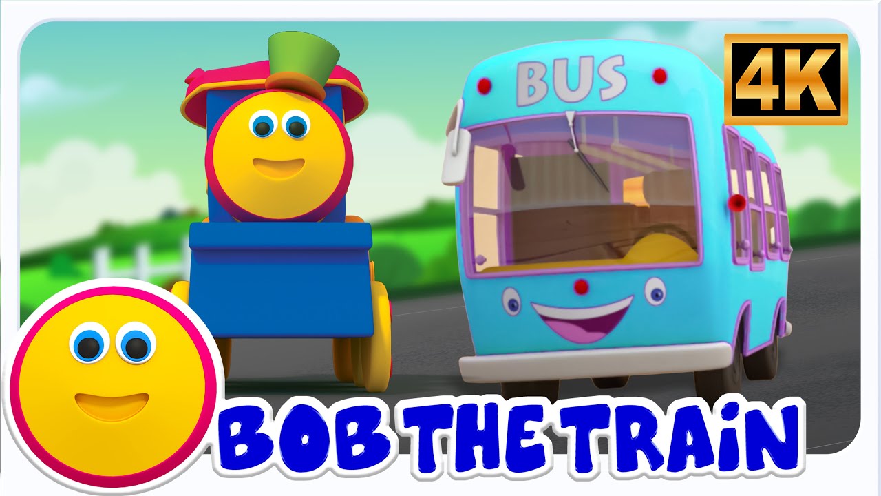 Bob The Train 🚌🎵 | عجلات الحافلة | أغنية للأطفال بالعربية