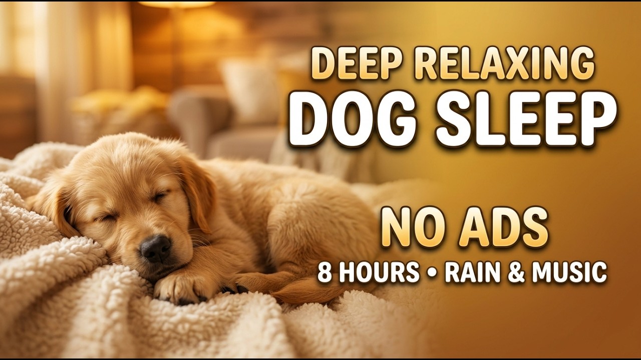 12 Hours of Relaxing Music for Dogs🐶🎵Fall Asleep in 3 Minutes🎵💖Relaxing Dog Music All Night💖No Ads