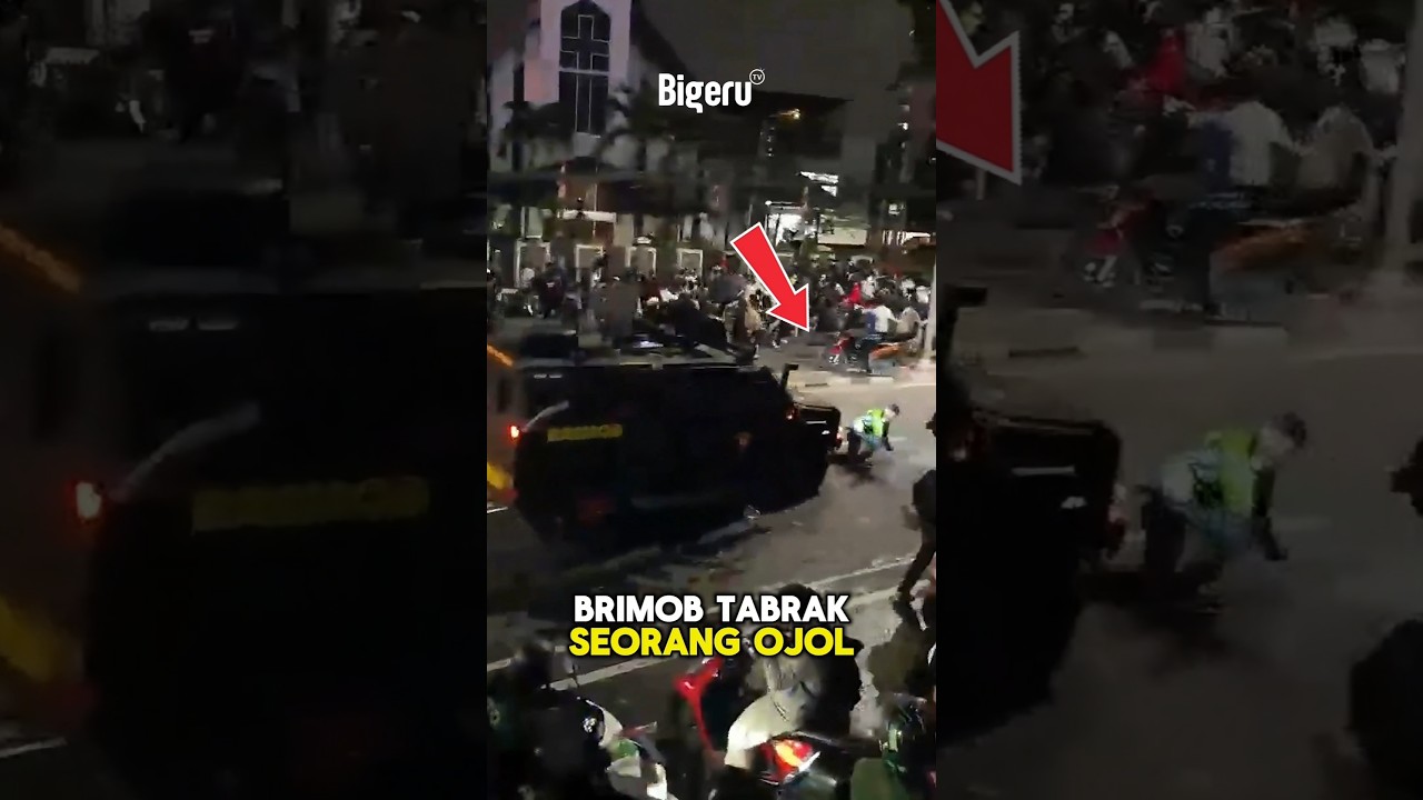 Brimob T4brak Ojol Hingga Men1nggal Dunia!