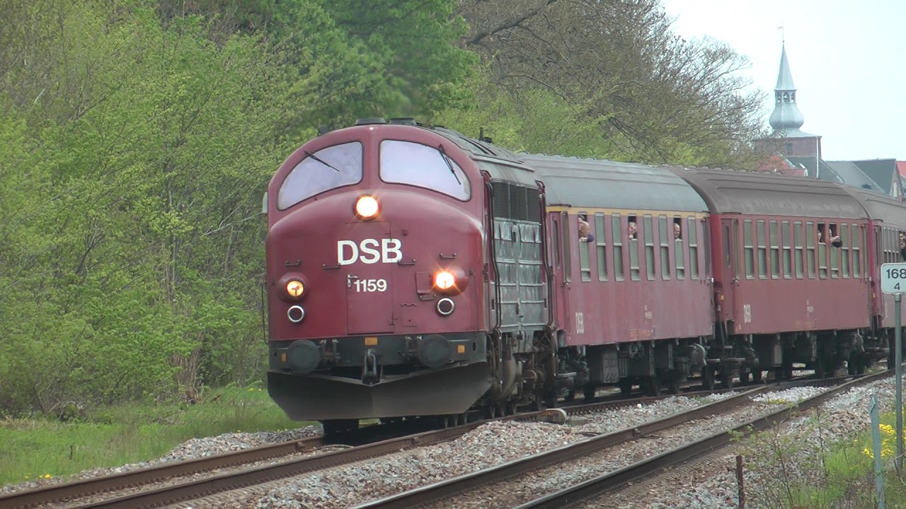 My 1159 med museumstog Randers 20130511