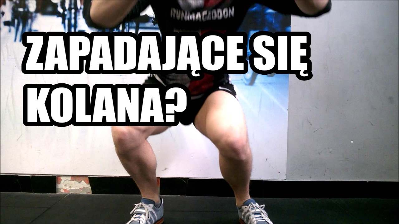 Kolana schodzą się do środka w przysiadzie? Szybka naprawa